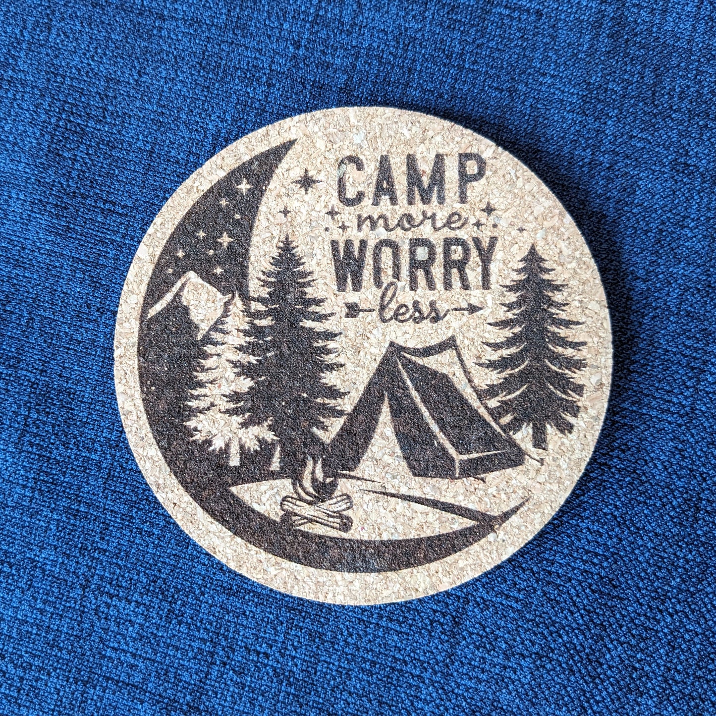 Camping Coasters - Individual Cork