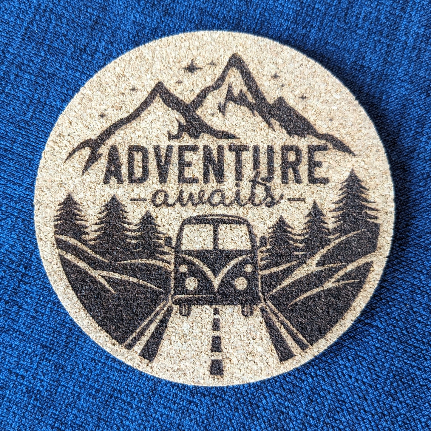 Camping Coasters - Individual Cork