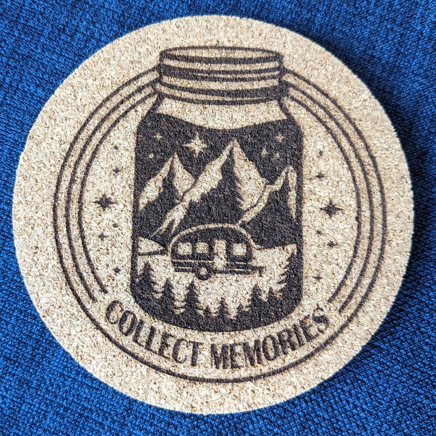 Camping Coasters - Individual Cork