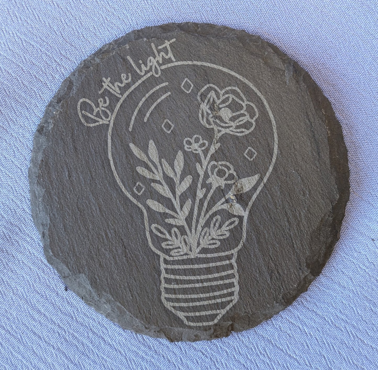 Wildflower Coasters - Individual Slate