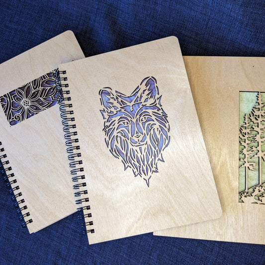 Wooden Notebook