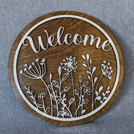 Welcome Wall Sign